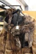A ladies' small fur cape.