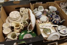 A quantity of decorative china.