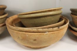 Four early Chinese bowls.