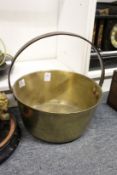 A brass preserve pan.
