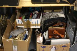 Handbags, umbrellas etc.