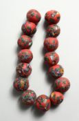 A ROMAN BEAD NECKLACE