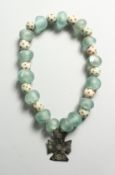 A ROMAN BEAD NECKLACE