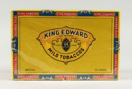 A BOX OF 50 KING EDWARD CIGARS