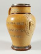 A DOULTON LAMBETH STONEWARE JUG 