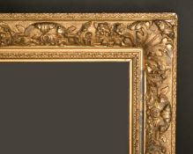 A 19th century Barbizon style frame, rebate size 28.25