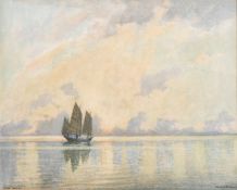 Robert E. Sterling Patterson (early 20th century) British, 'South Java Sea', A traditional