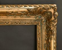 A 19th/20th century gilt composition frame, rebate size 31.5