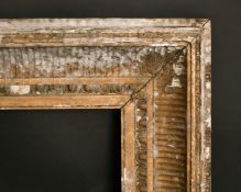 An 18th century, moulded and composition frame, rebate size basically 20