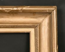 An 18th century gilt and composition frame, rebate size 7.25
