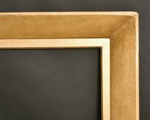 A 19th/20th century gilt moulded frame, rebate size 19