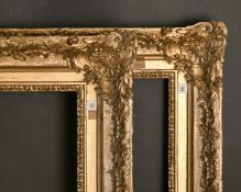 A pair of 19th century composition frames, rebate size 12
