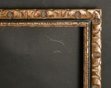 A 20th century carved wood frame, wide rebate 36