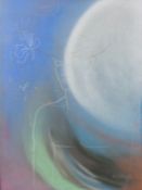 Jean Paul Bonnin, Circa 1988, A half-length study of a man in thought, pastel, signed and dated,