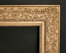 A 19th century gilt composition frame, rebate size 19.5
