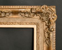 A fine 19th century gilt composition frame, rebate size 21.5