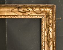 An early 20th century moulded and composition frame, rebate size 57.25