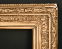 A pair of 19th century gilt composition frame, rebate size basically 8