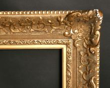 A fine 19th century gilt composition frame, rebate size 24