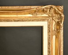 20th century gilt composition frame, rebate size 29