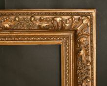 A 20th century Barbizon style gilt frame, rebate size 40