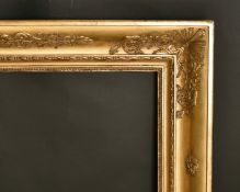 A Charles X period gilt composition Frame, rebate size 26.5