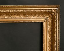 A 19th century gilt composition frame, rebate size basically 32