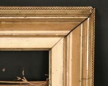 A 19th century moulded and composition fame, rebate size 10