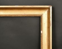 Late 18th century English school, A gilt hollow frame, rebate size 24.5