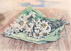 Stuart Maxwell Armfield (1916-2000) British, A Bouquet of daisies, watercolour on Royal
