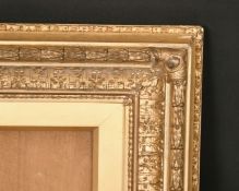 A 19th century gilt composition frame, rebate size 7.75