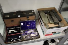A quantity of doctor's and medical equipment.