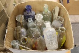 Early milk bottles etc.