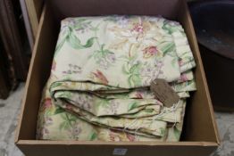 Sanderson curtains 96ins wide x 91ins drop.