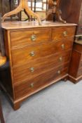 A good quality 19th century mahogany chest of drawers.