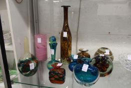 A good collection of M'dina glassware.