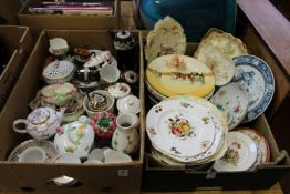 Decorative plates, part services etc.