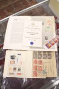 Various stamps.