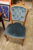 A French style dining chair.