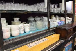 Household china and glass.