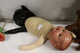 An unusual double ended doll.