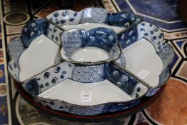 A Lady Susan style hors d'oeuvres set.