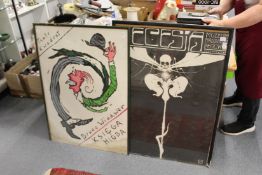 Two unusual posters.