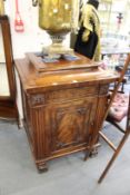 A good 19th century mahogany pedestal cupboard.