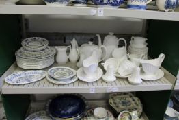 A quantity of dinner ware etc.