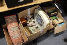 Household miscellaneous and books.