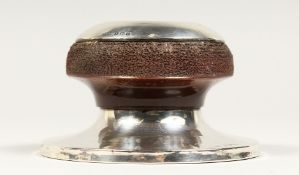 A SILVER MATCH HOLDER Birmingham 1911