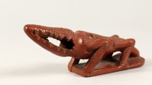 A TURKISH ALIGATOR RASP. 7ins long