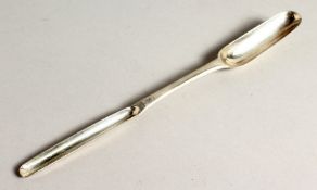 A LATE GEORGE II SILVER MARROW SCOOP. Dublin 1759, maker D.K.