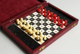 A TRAVELLING CHESS SET